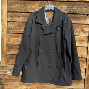Merrell opti-shell double breasted coat fully lined